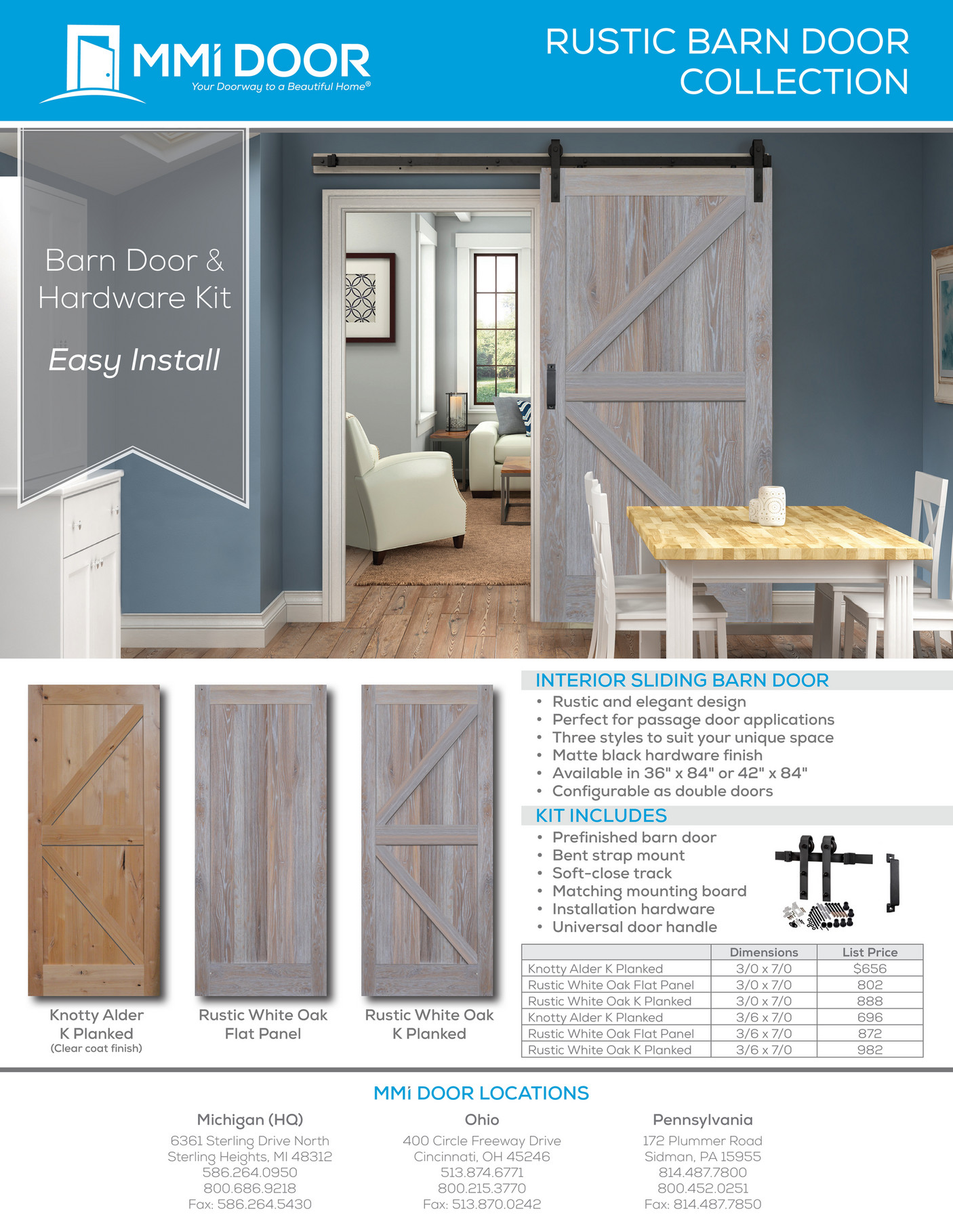 Mmi Door Rustic Barn Doors Page 1