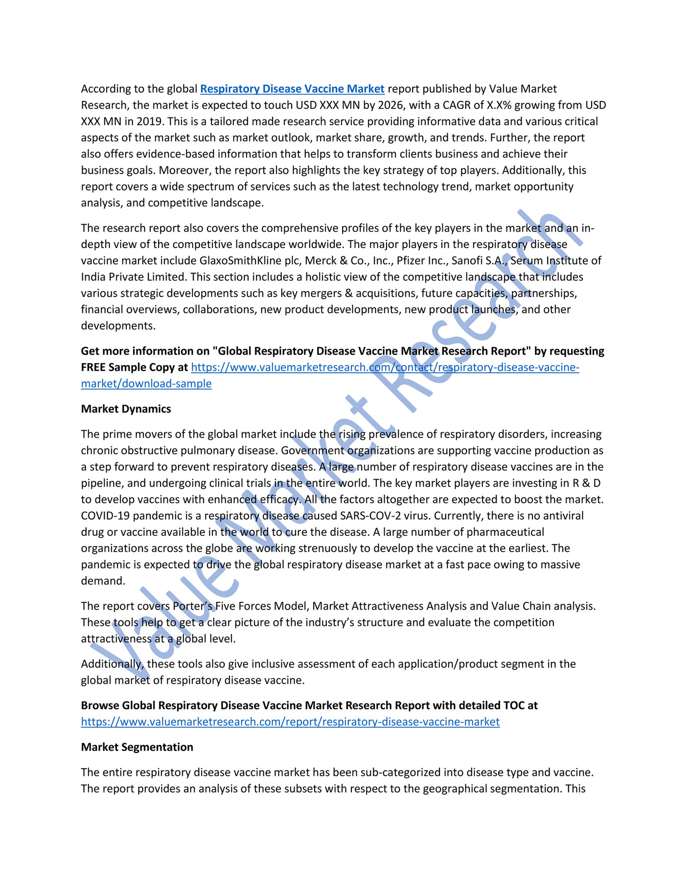 Lyme Disease Vaccine Market Size