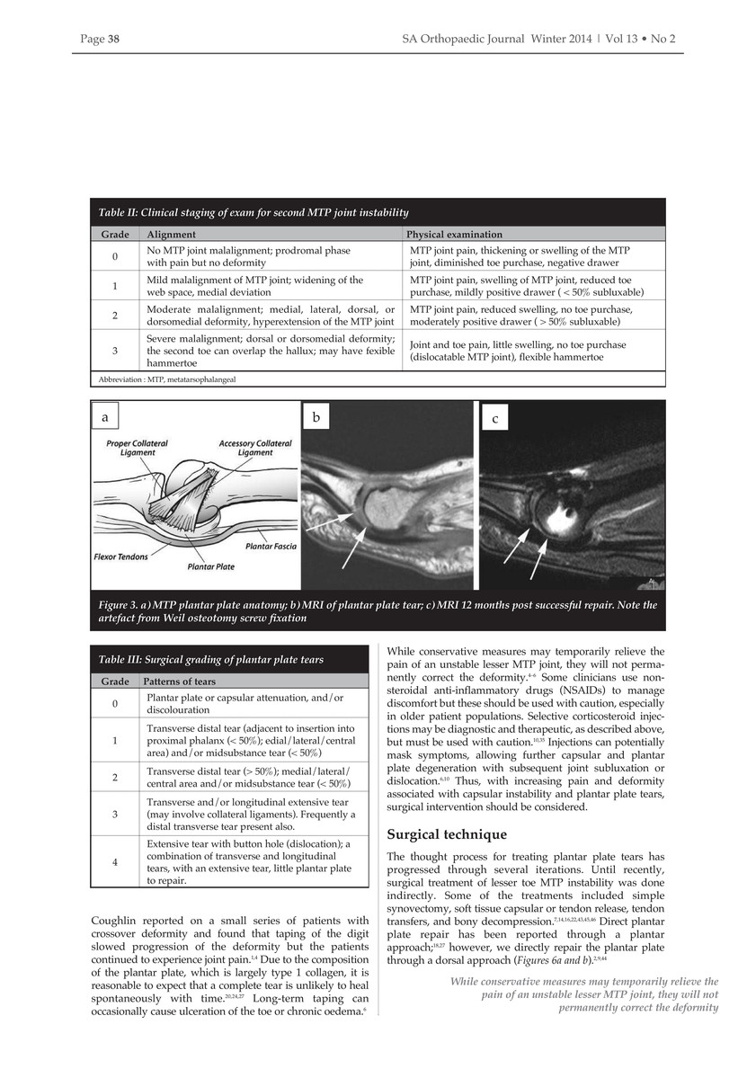 Online Pdf Sa Orthopaedic Journal Winter 2014 Page 40 41