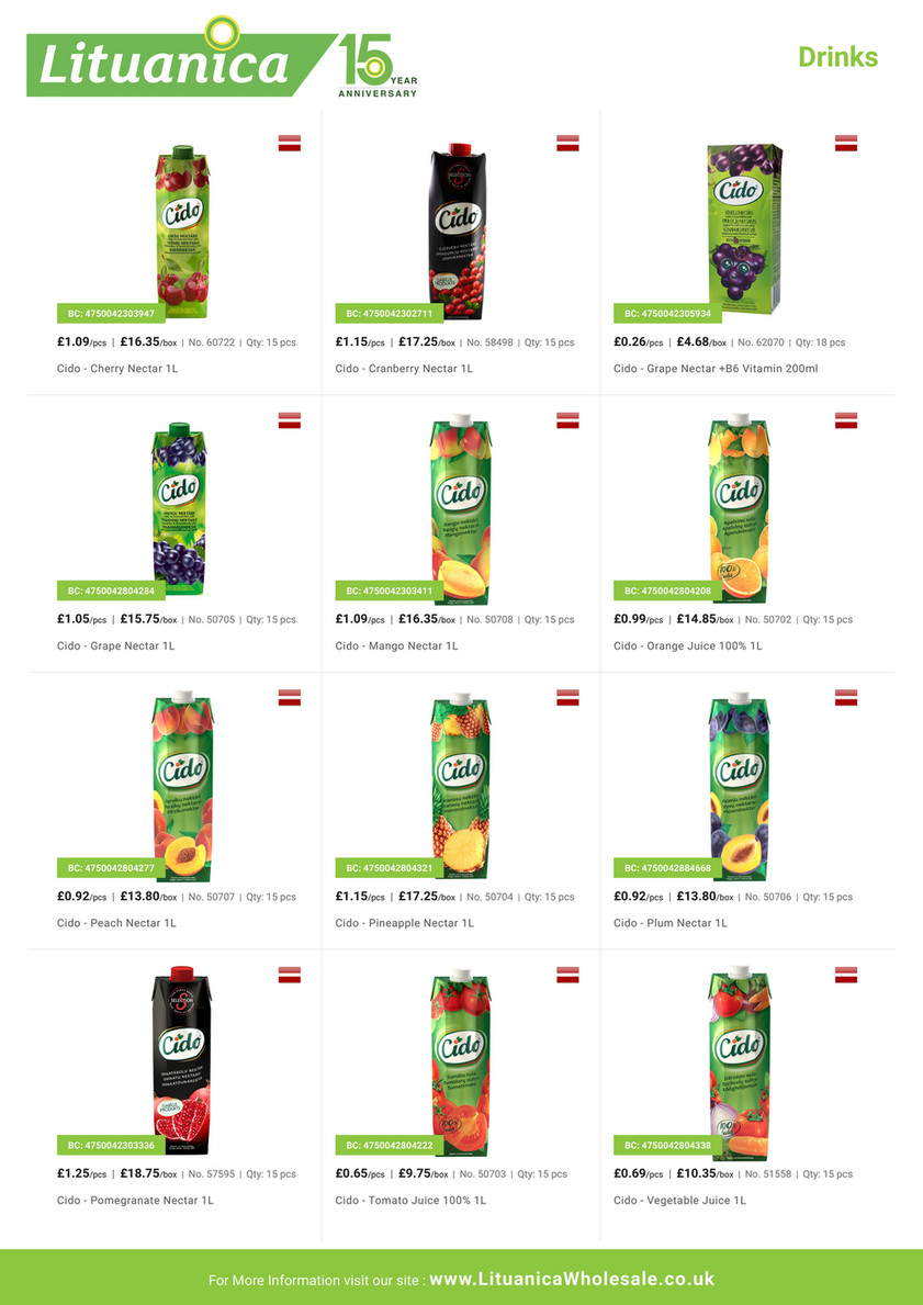 Cido selection mango 40% n 1l k a y (4750042303411)