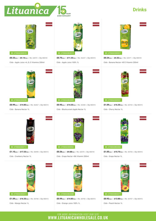 Сок cido виноград с витамином в6 50% tetrapak 200мл (4750042305934)