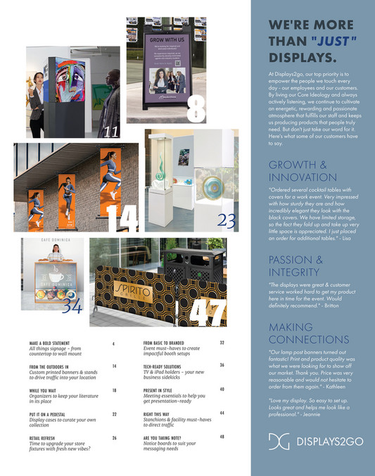 D2G Group - Displays2go-CAT0122-3P - Page 1 - Created with Publitas.com