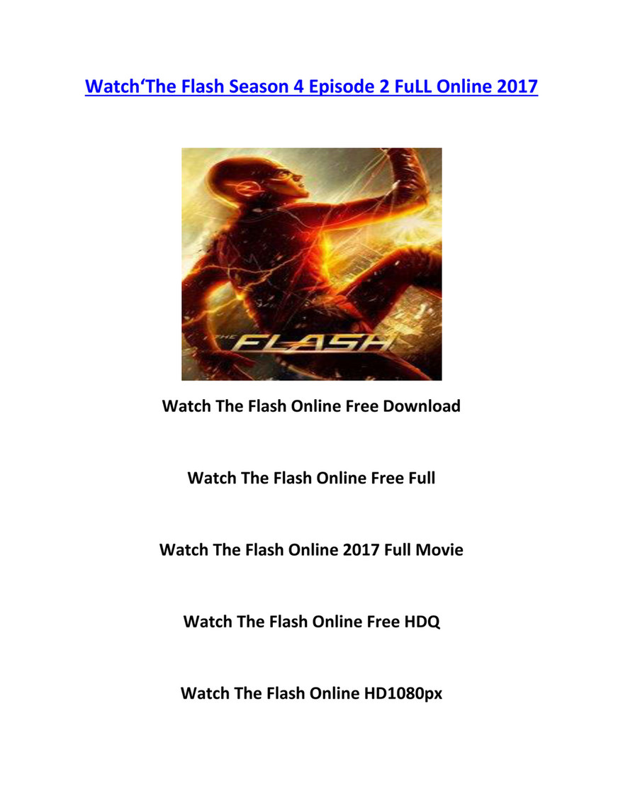 flash season 4 putlocker