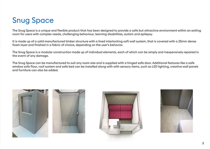 Carebase - Snug Space Booklet - Page 2-3
