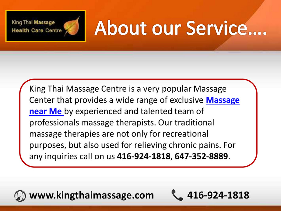 Thai massage near me