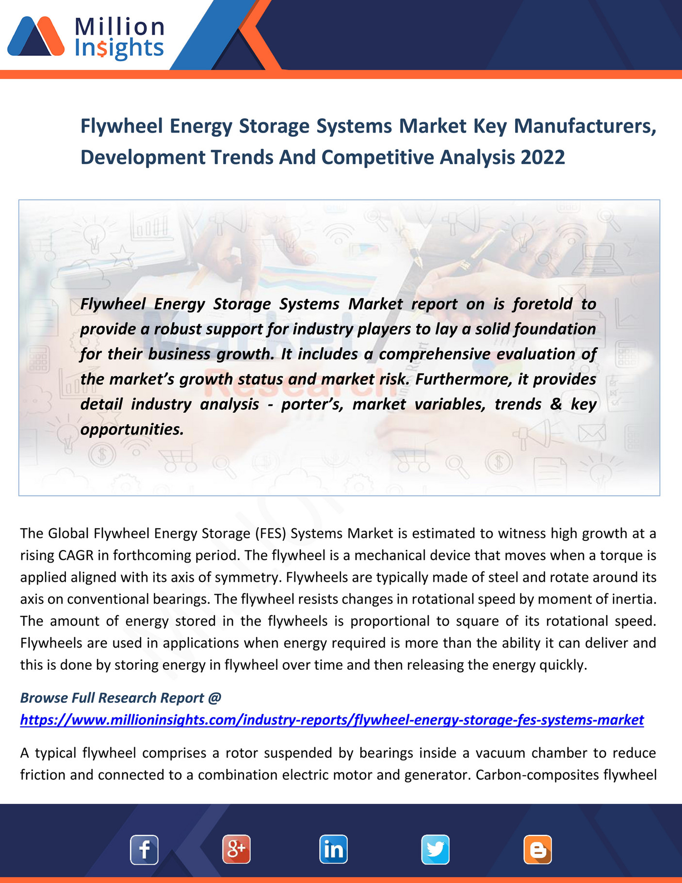 Million Insights Flywheel Energy Storage Systems Market Key