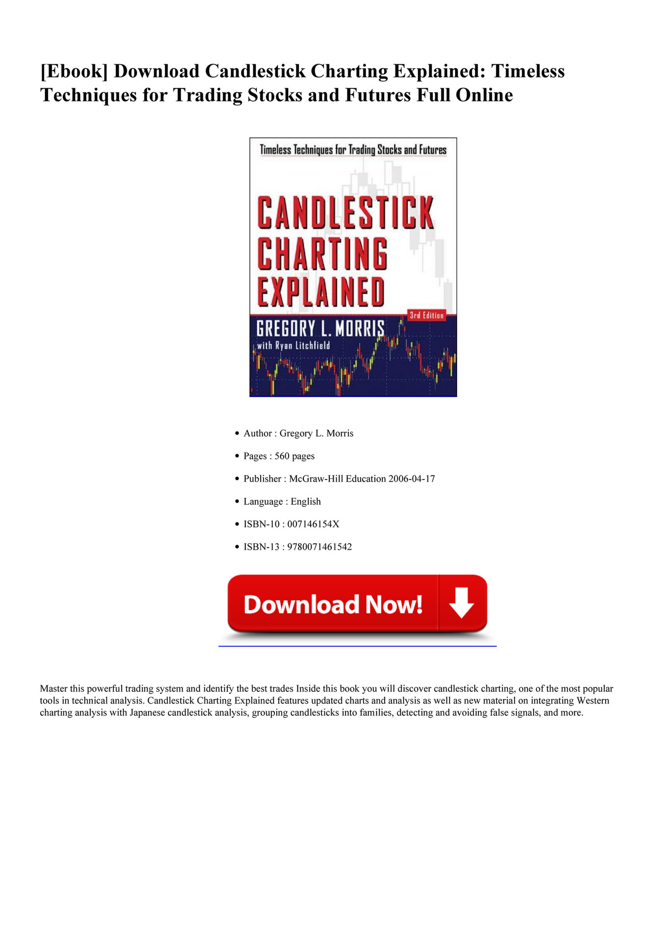 EBOOKS BEST - Candlestick-Charting- - Page 1 - Created with Publitas.com