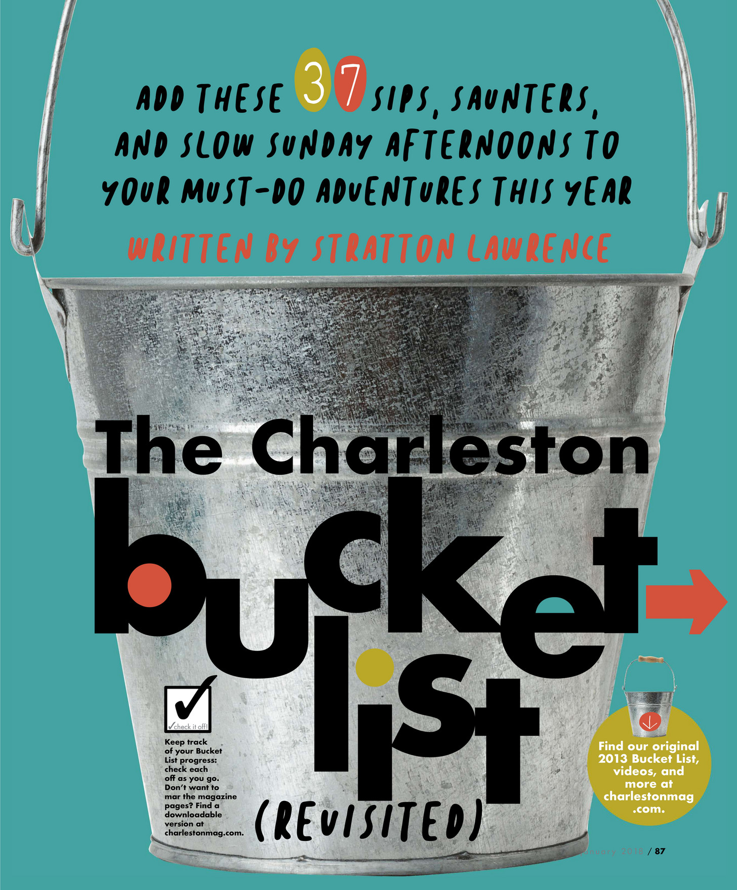 GULFSTREAM COMMUNICATIONS The Charleston Bucket List (revisited) Page 1
