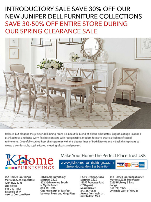 Gulfstream Communications Grand Strand April May 2018 Page 1 Gulfstream Communications Grand, J And K Furniture Little River