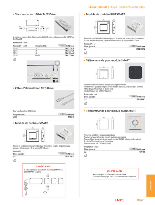 LMC group - LMC Catalogue général édition 16 - Page 782-783