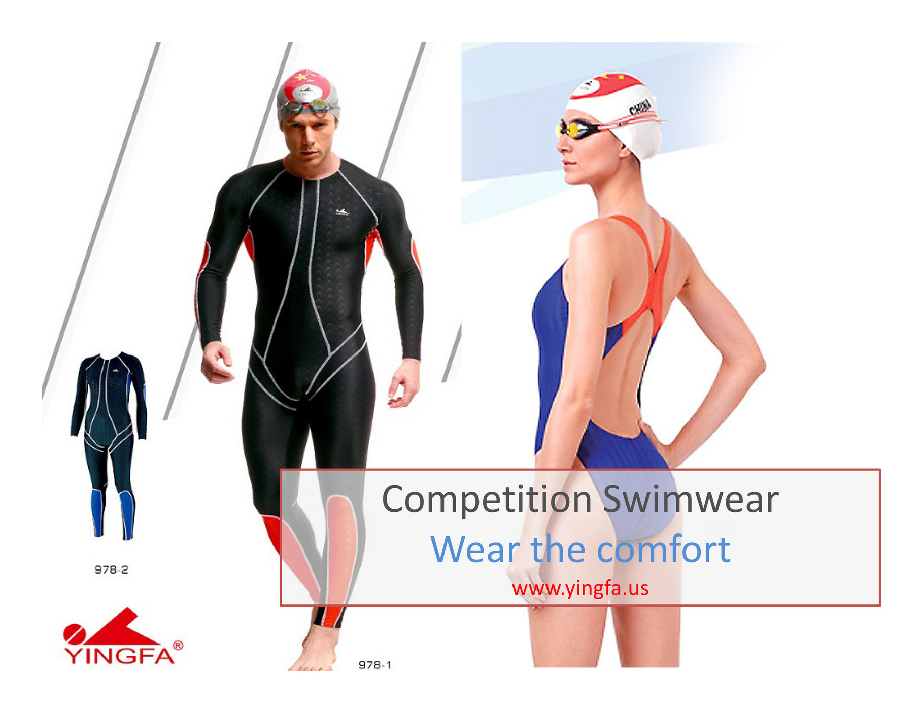 Yingfa Swimwear USA Inc. Comfy Competition Swimwear with Style Page 3 Created with