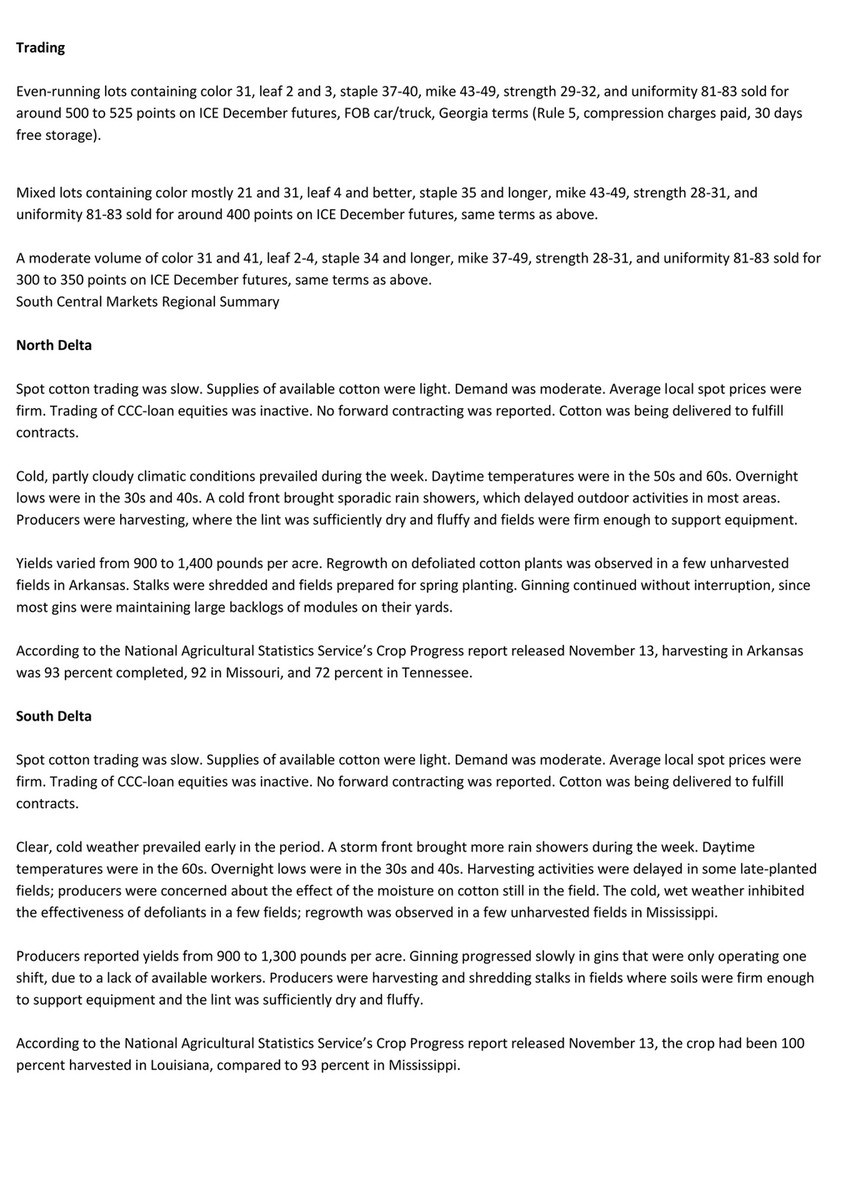 cotton trade india co. - WEEKLY COTTON MARKET REVIEW USDA - Page 2-3 -  Created with Publitas.com