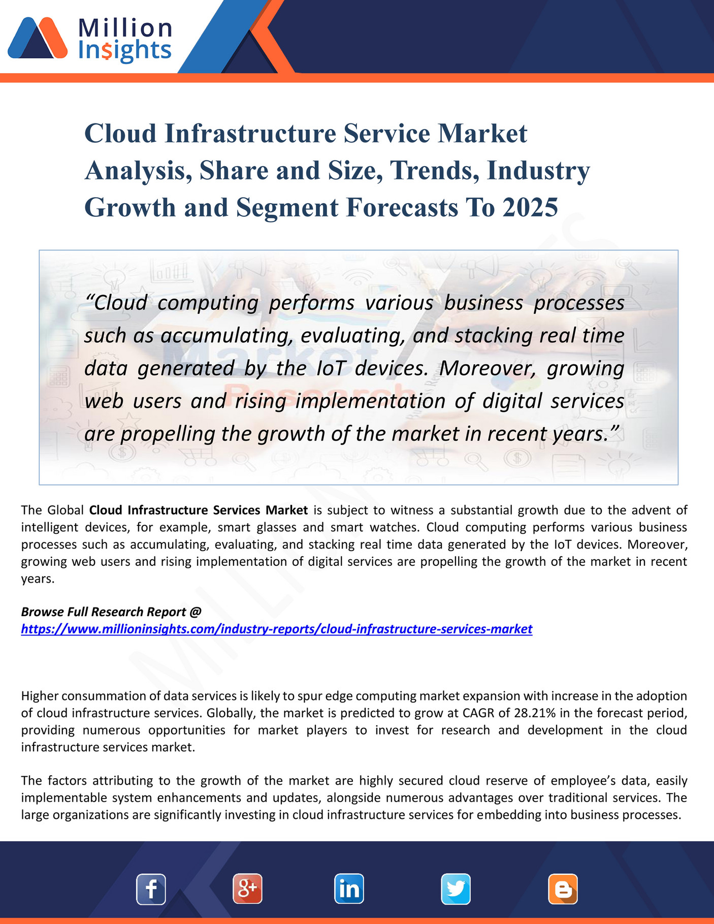 My Publications Cloud Infrastructure Service Market Analysis Share And Size Trends Industry My Publications Cloud Infrastructure Service Market Analysis Share And Size Trends Industry