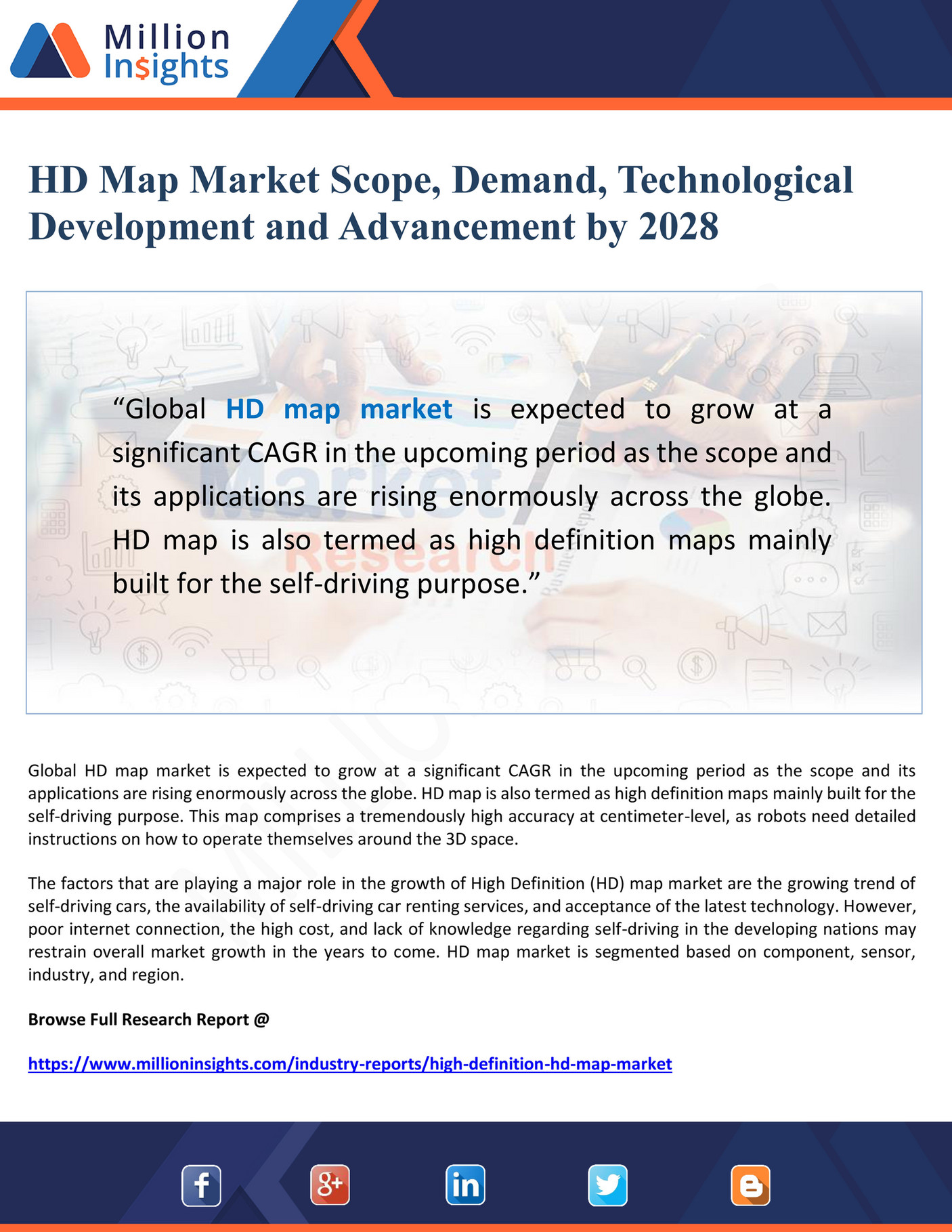 My publications - HD Map Market Technological Development and ...