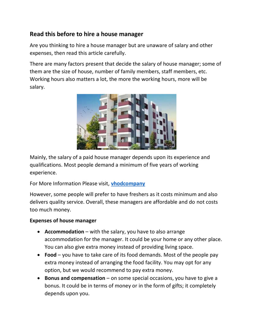 My publications - Read-this-before-to-hire-a-house-manager - Page 1 -  Created with Publitas.com