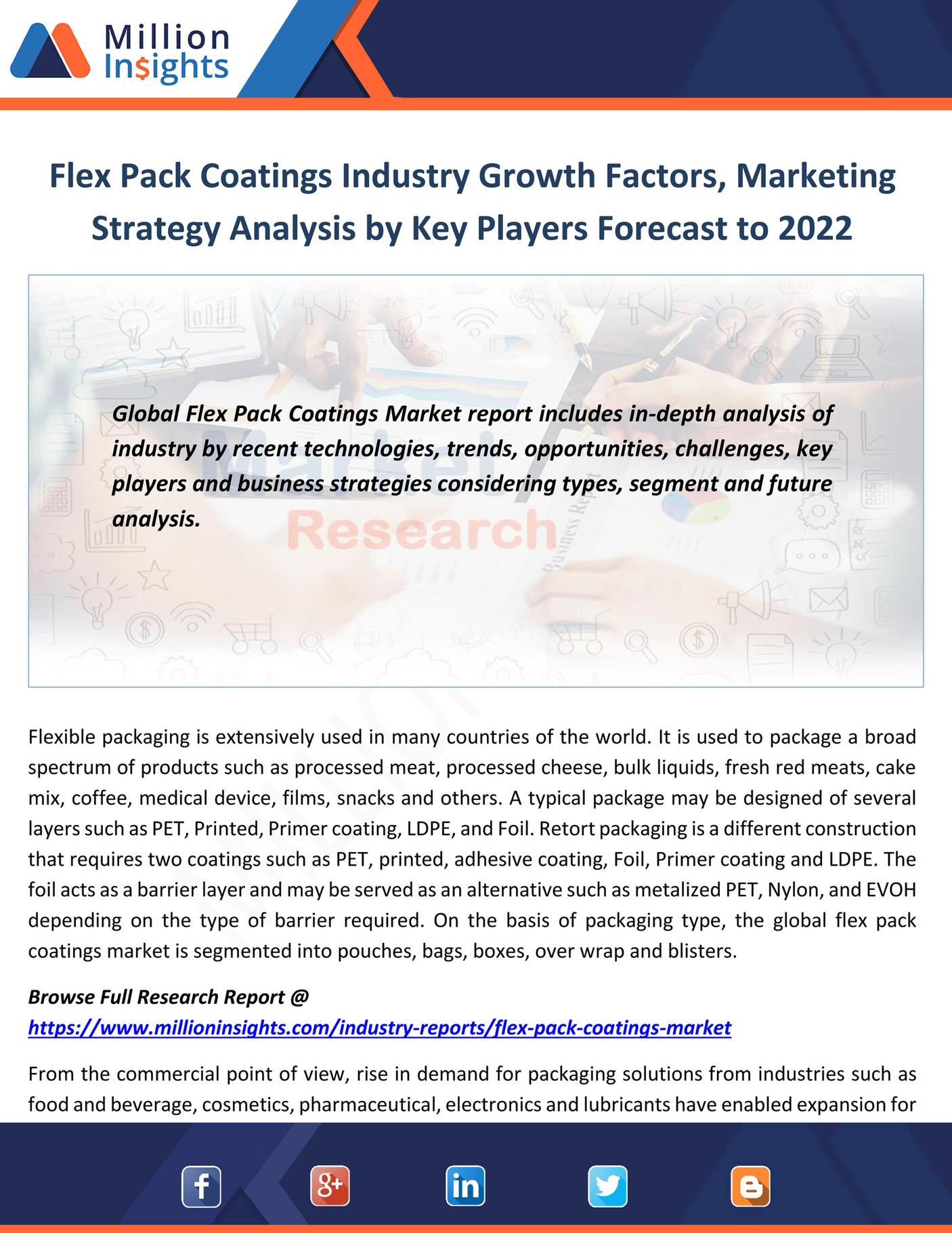 Million Insight Flex Pack Coatings Industry Marketing Strategy Key