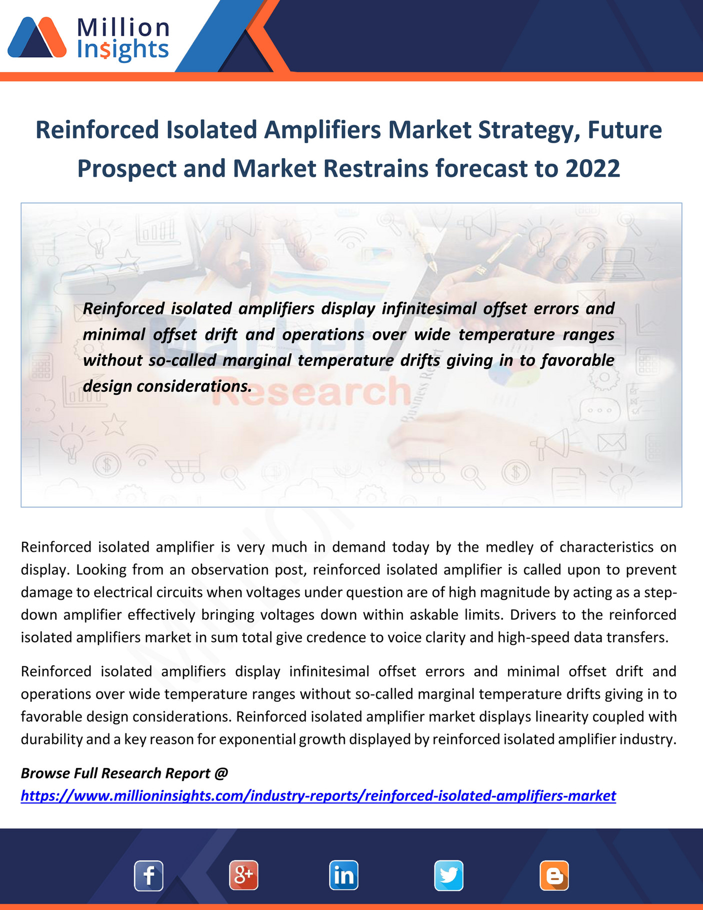 Million Insight - Reinforced Isolated Amplifiers Market Strategy ...