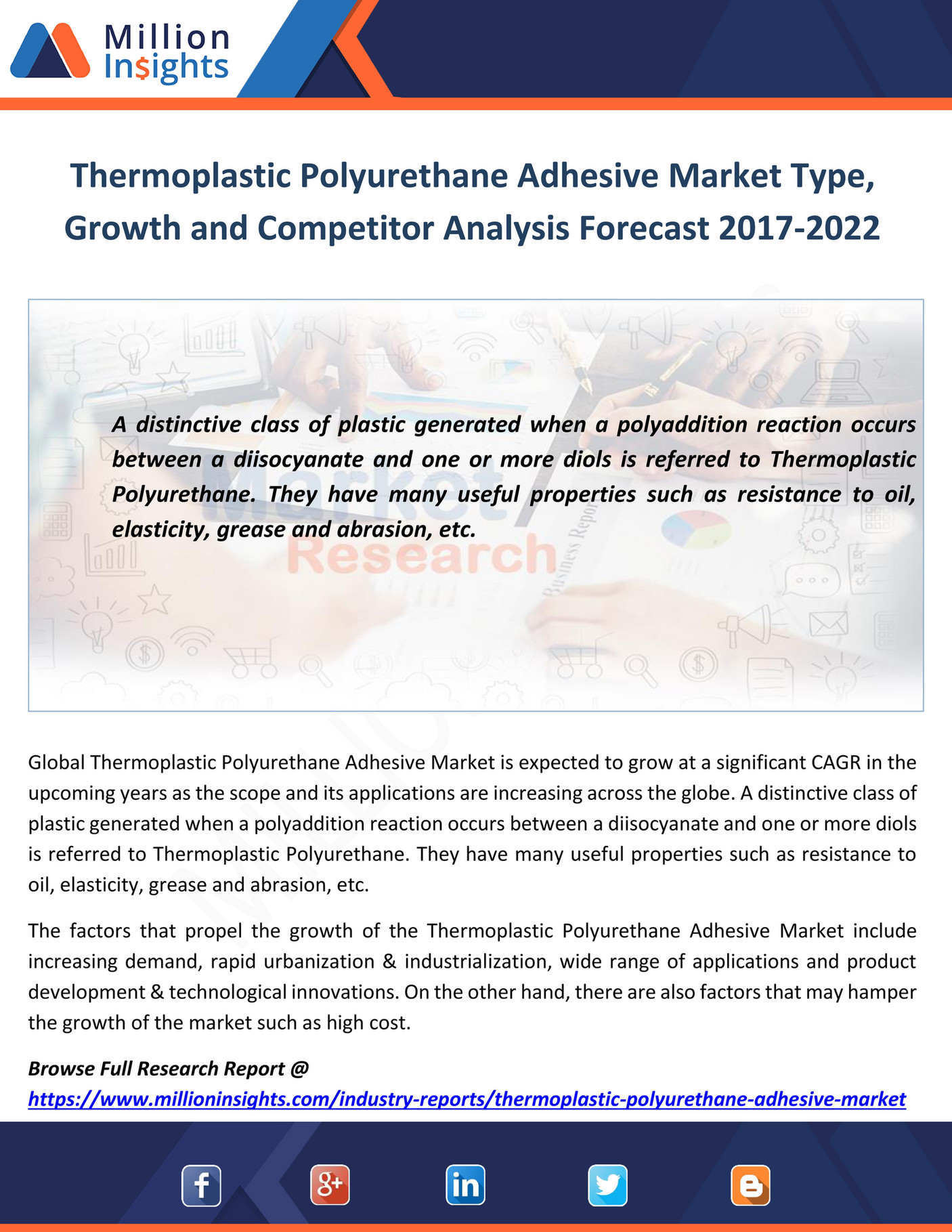 Million Insight Thermoplastic Polyurethane Adhesive Market Type