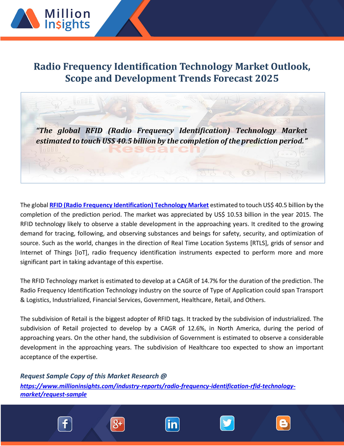 Million Insight Radio Frequency Identification Technology Market