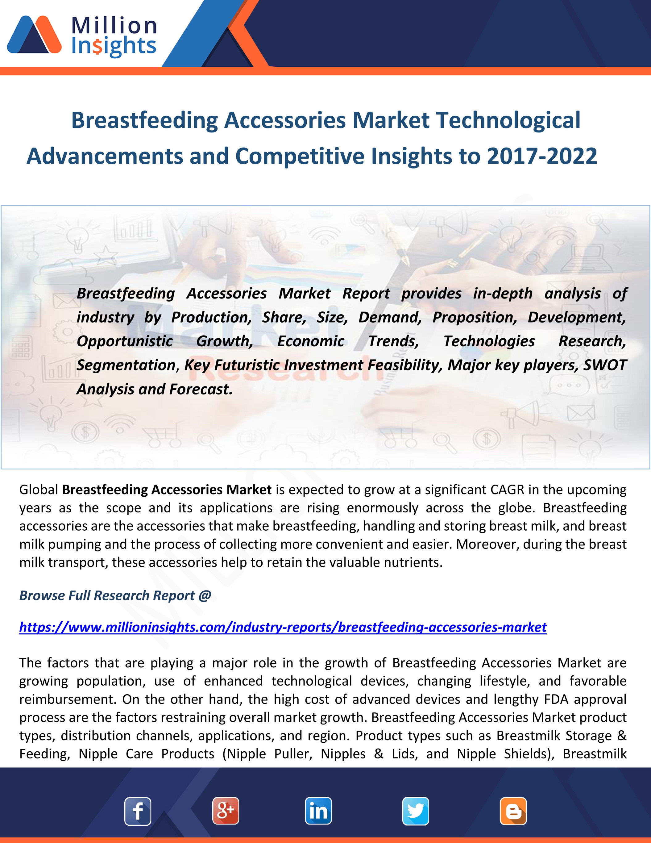 Breastfeeding Accessories Market Size, Report