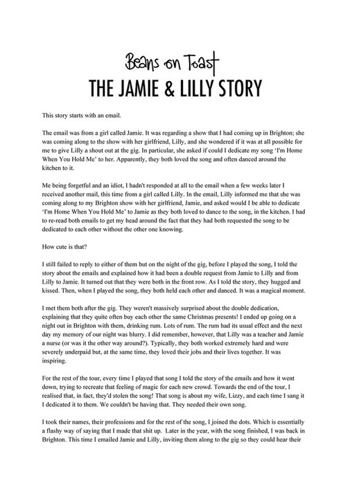 My publications - THE JAMIE & LILLY STORY - Page 1 - Created with ...