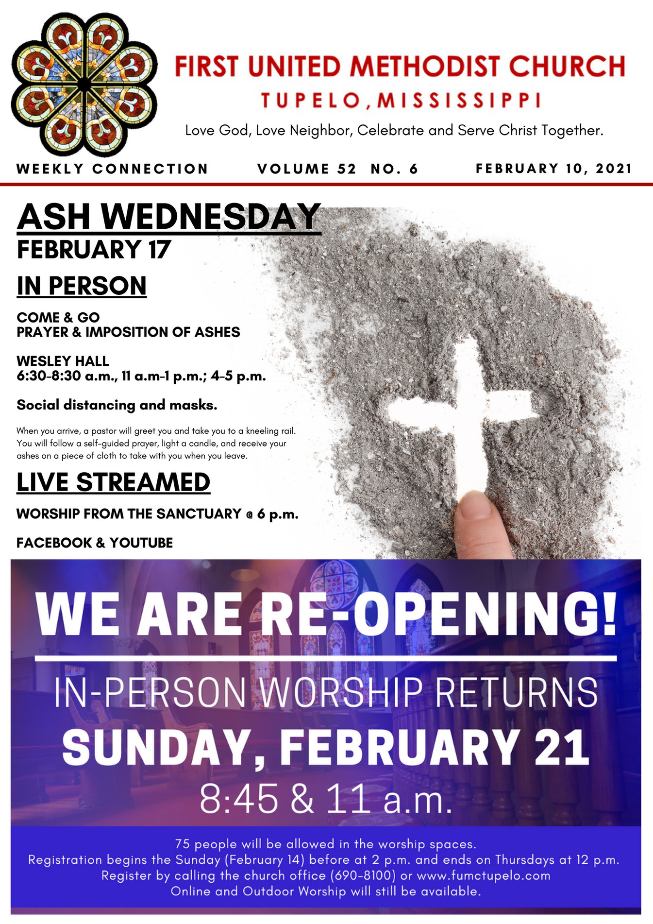 First United Methodist Church, Tupelo MS - FUMC Newsletter 02.10.2021 ...