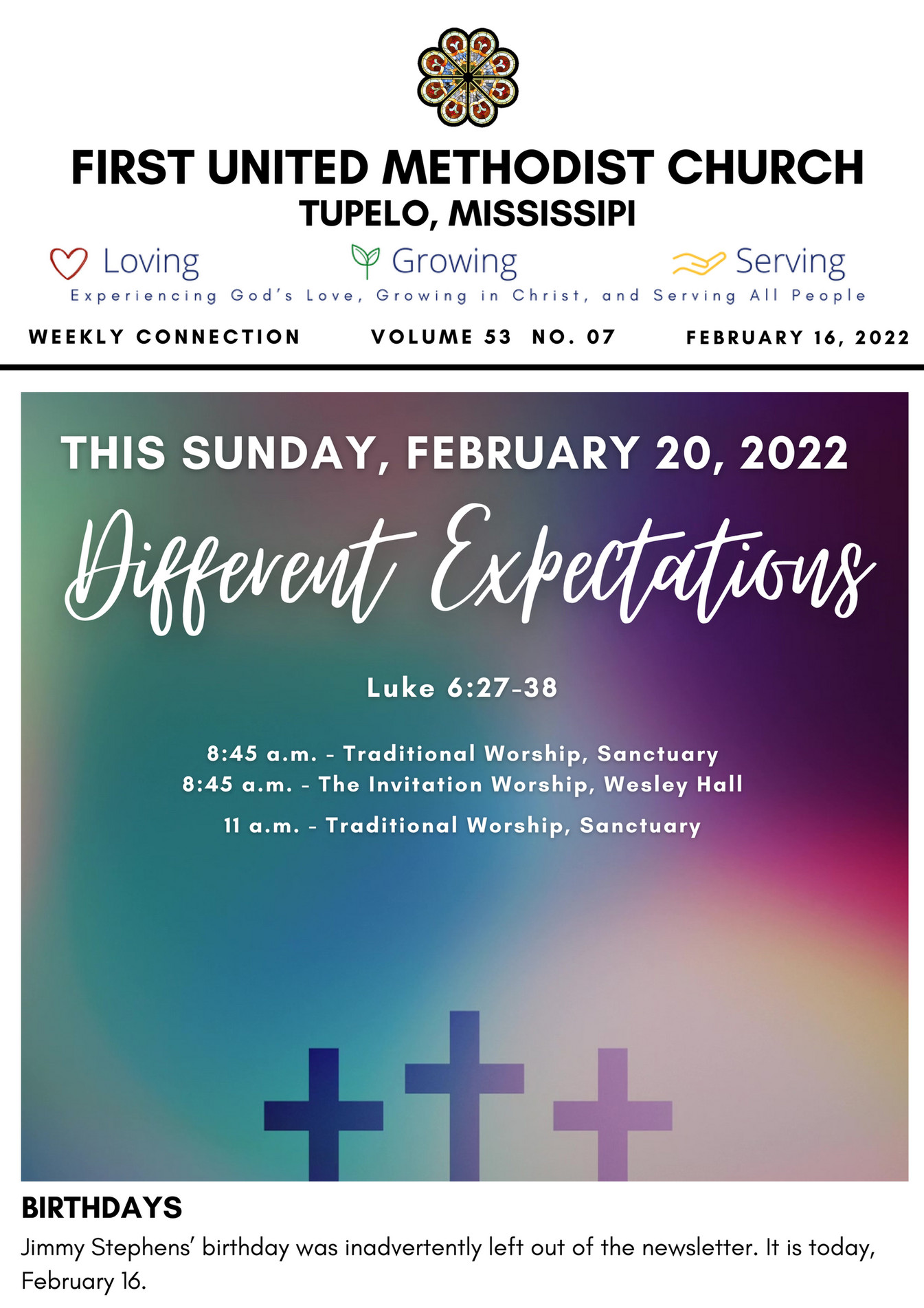 First United Methodist Church, Tupelo MS - FUMC Newsletter 02.16.2021 ...