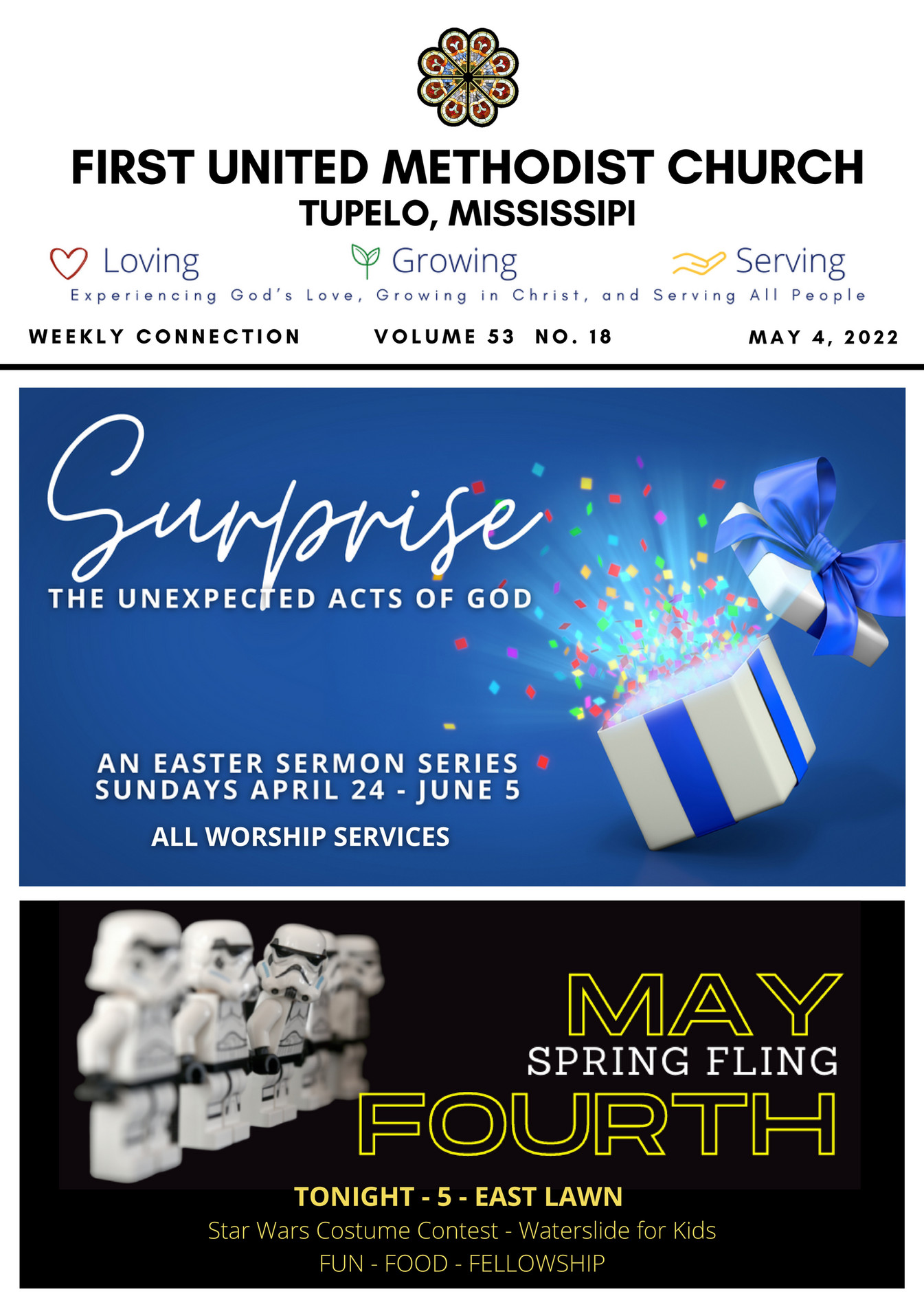 First United Methodist Church, Tupelo MS - FUMC Newsletter 05.04.2022 ...