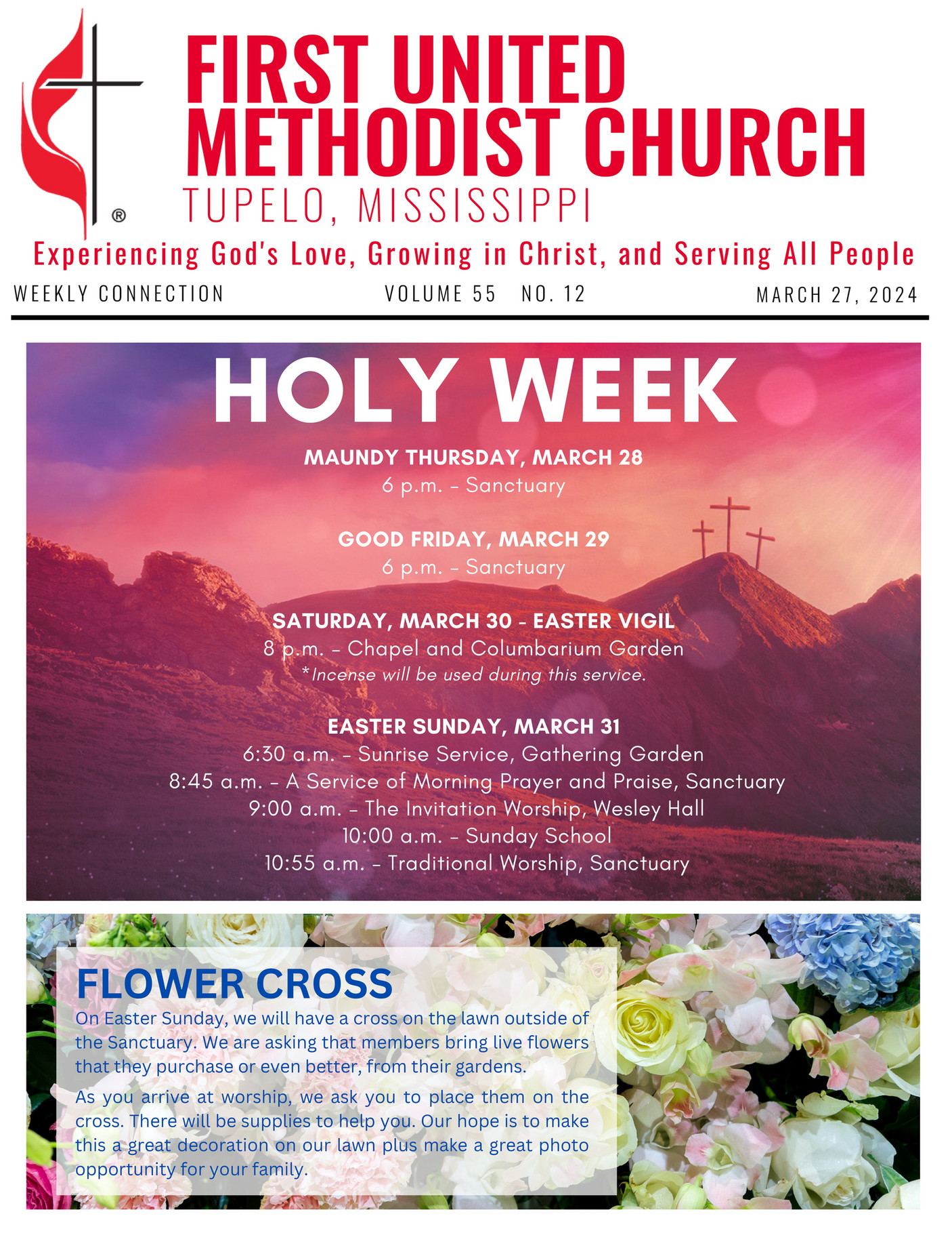 First United Methodist Church, Tupelo MS - FUMC Newsletter 03.27.2024 ...