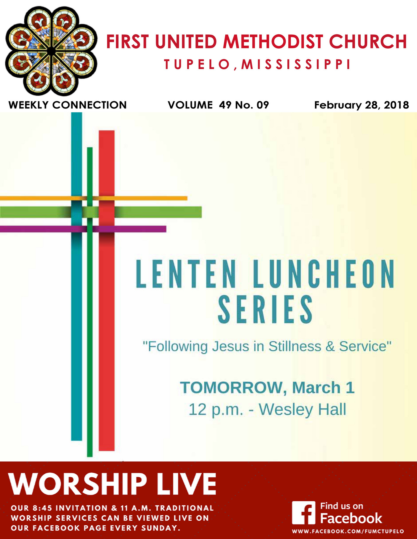 First United Methodist Church, Tupelo MS - FUMC Tupelo Newsletter 02.28 ...