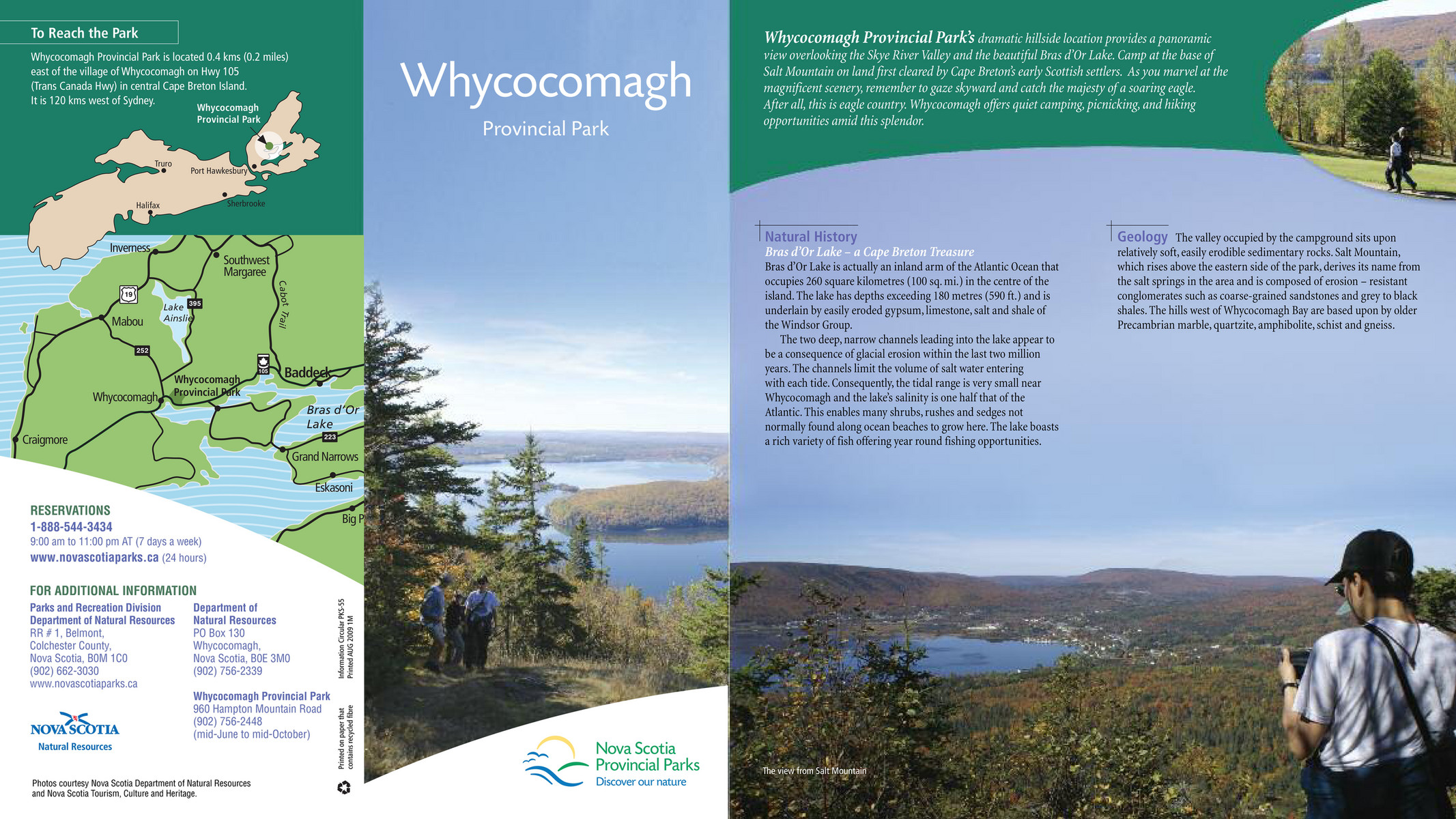 COGS - whycocomagh-provincial-park-brochure - Page 1 - Created with ...