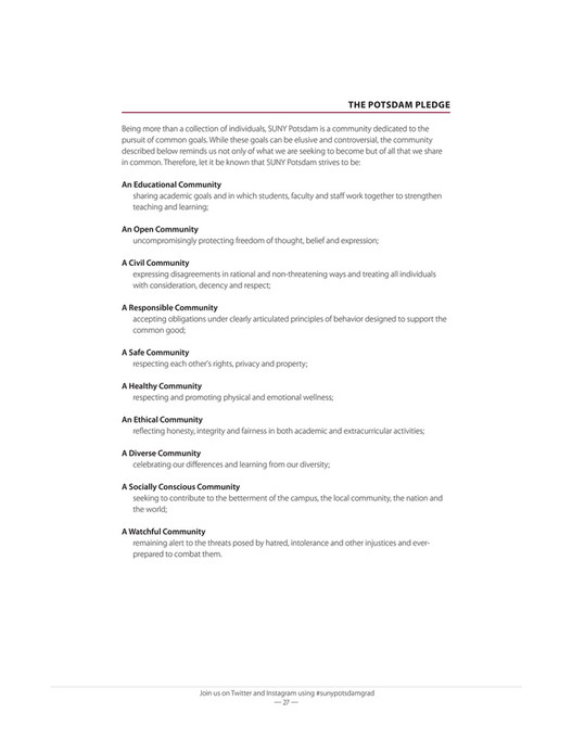 SUNY Potsdam 2023 Commencement Program Page 26 27 Created With suny-potsdam-2023-commencement-program-page-26-27-created-with
