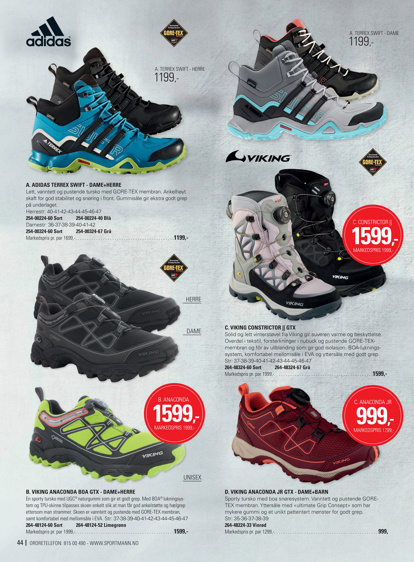 adidas terrex 46