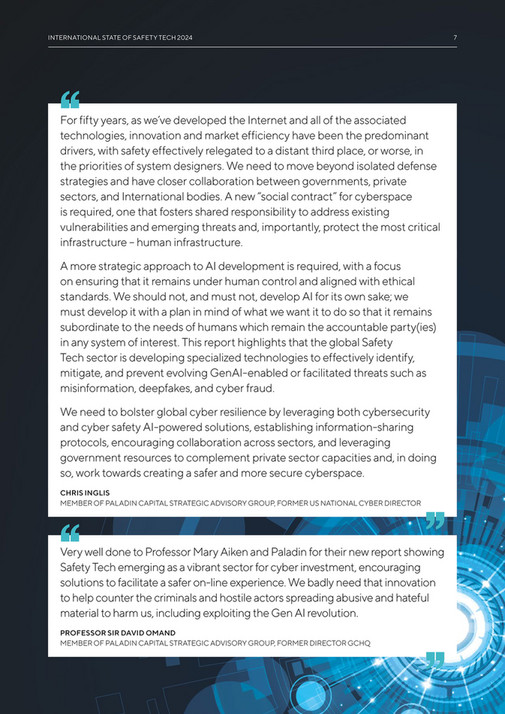 Public - International State of Safety Tech Report 24 - Page 8-9 ...