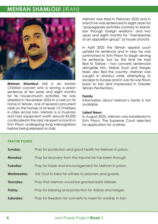 Church in Chains - Church tin Chains Spring 2026 Magazine - Page 2-3 ...