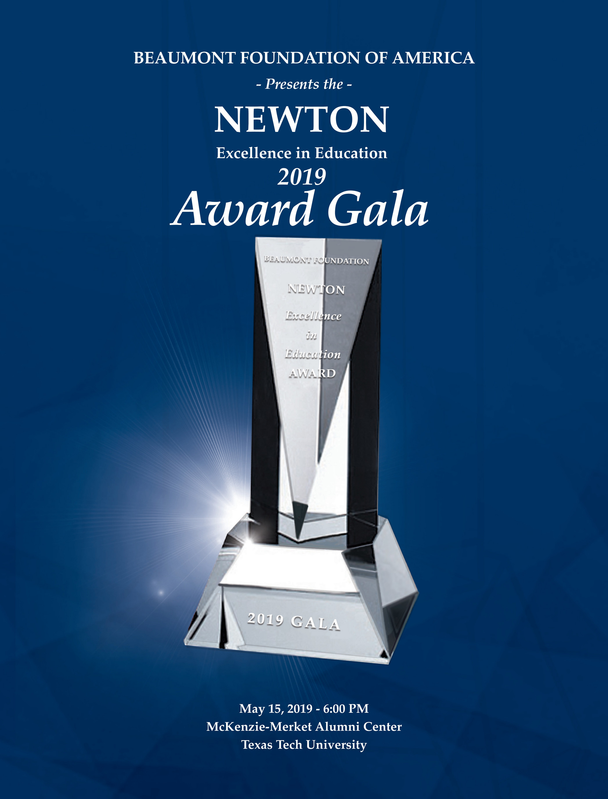 Beaumont Foundation Newton Gala Book 2019 Final Page 1