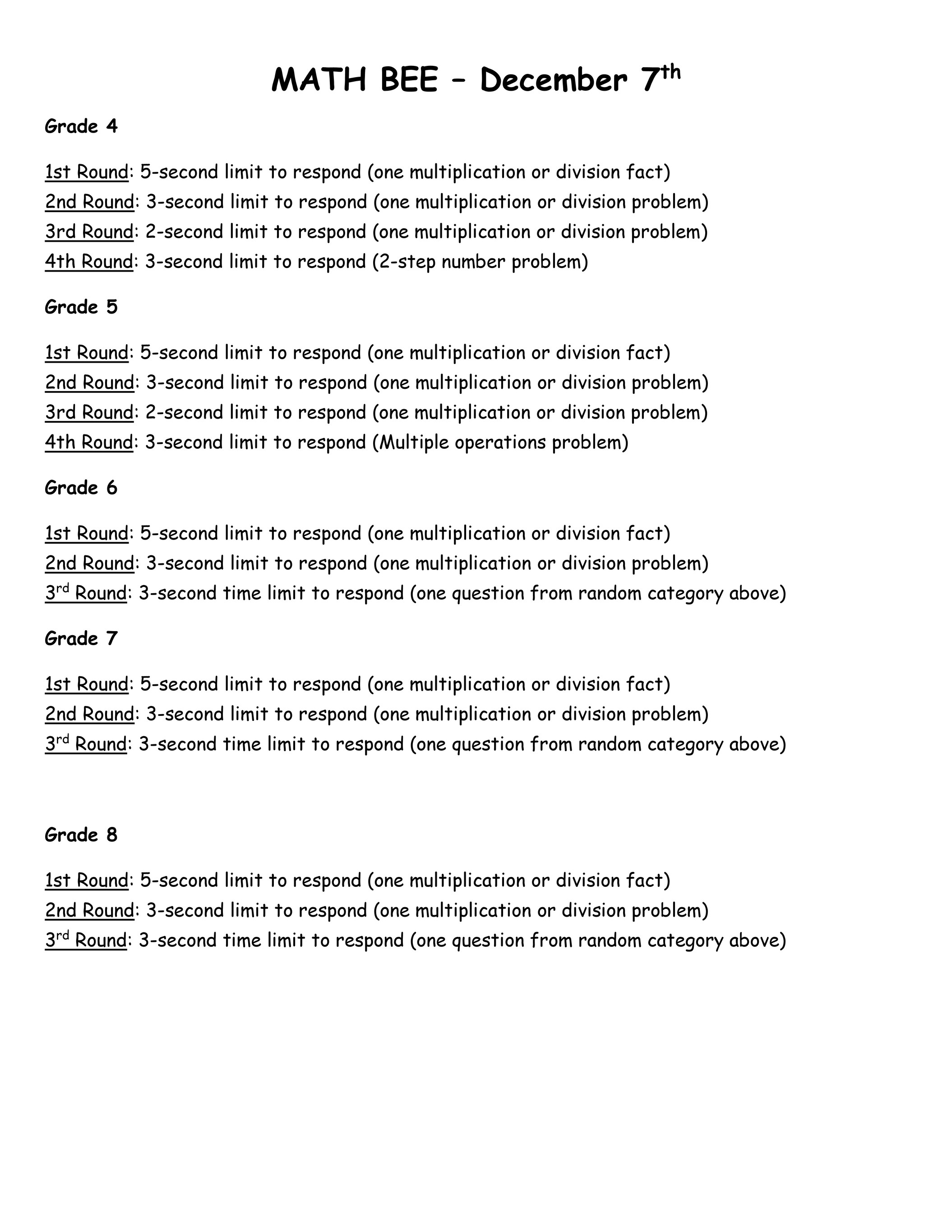 Good Will School - Parent Letter - Math Bee - Page 2-3 - Created With Publitas.com