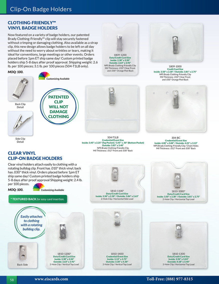 EIS Cards - ID Card Solutions - EIS Cards publication - Page 60-61