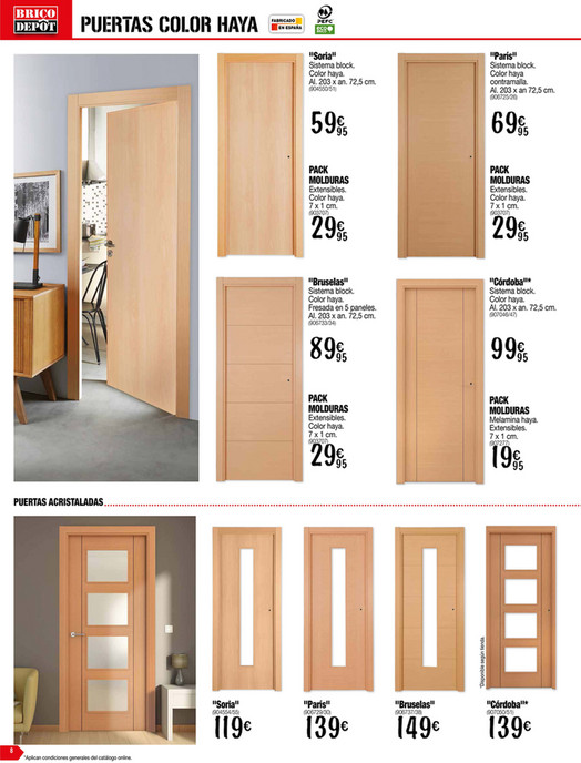 Brico Depôt España - Catalogo Especial Puertas Y Ventanas (Tarragona ...