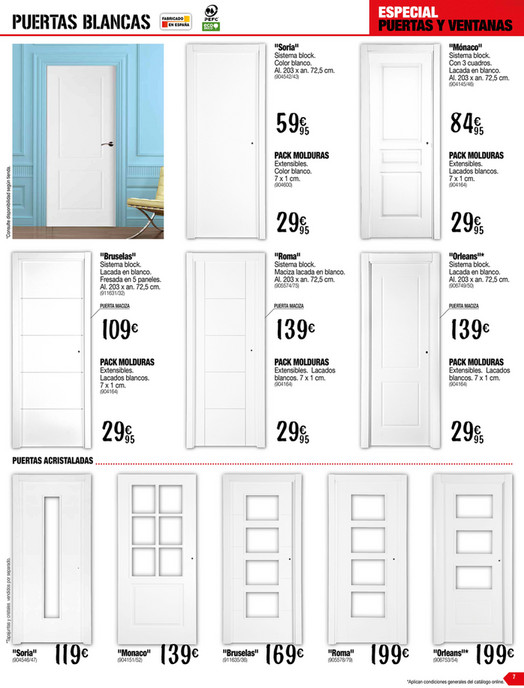 Brico Depôt España - Catalogo Especial Puertas Y Ventanas (Tarragona ...