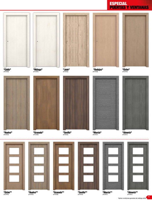 Brico Depôt España - Catalogo Especial Puertas Y Ventanas (Tarragona ...