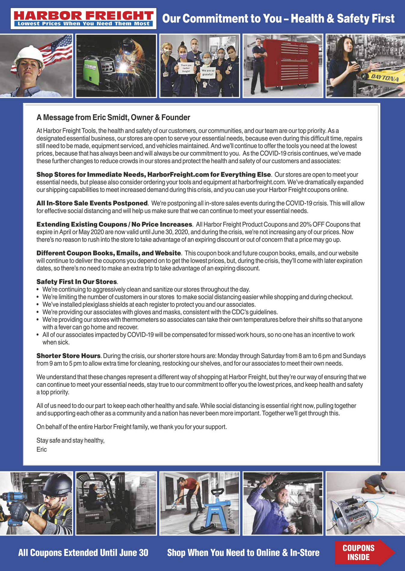 Harbor Freight Tools May 2020 Ad Page 1