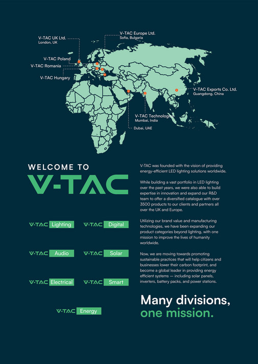 VTAC - V-TAC UK Catalog 2023 - Page 1