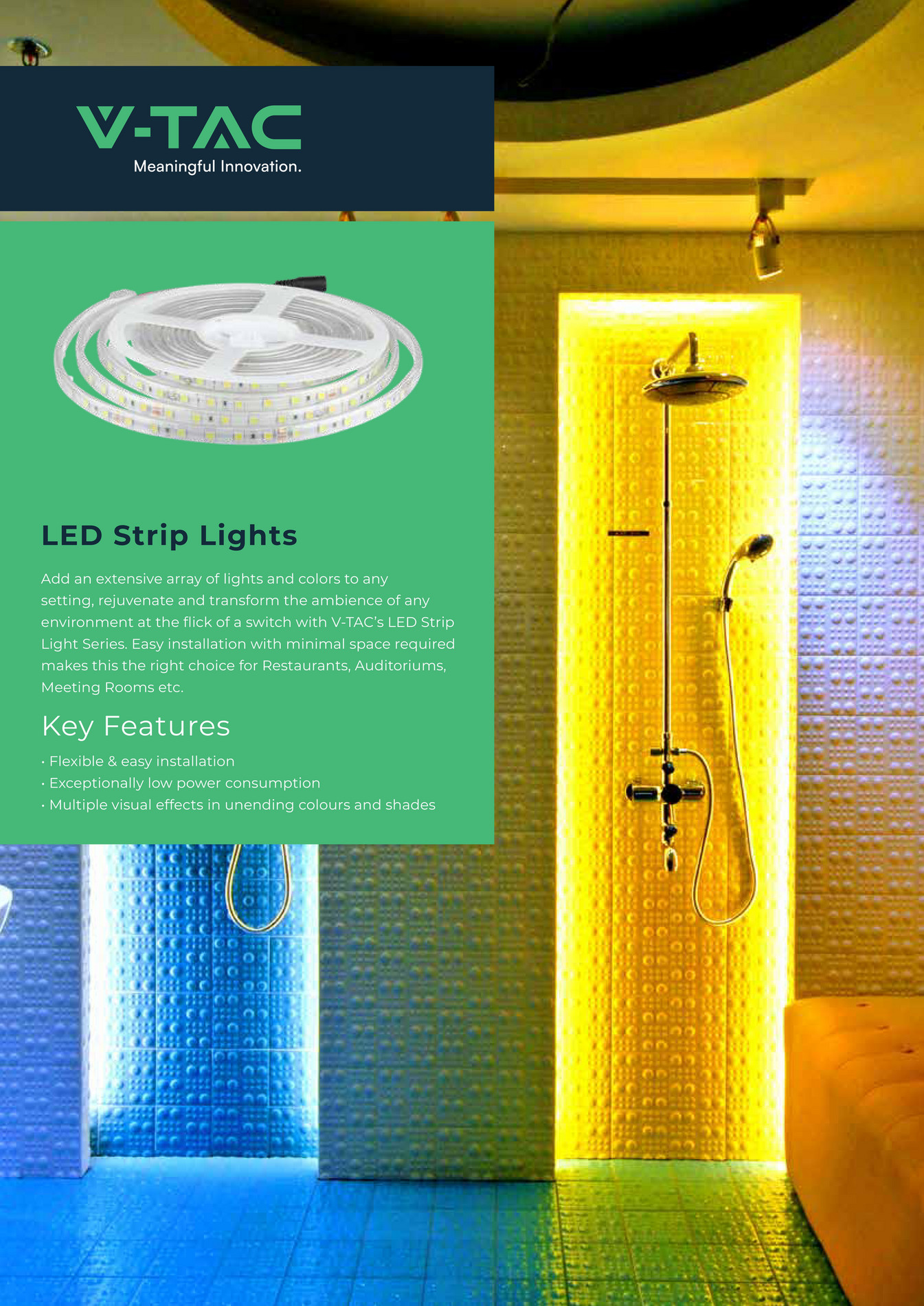 v-tac led strip light