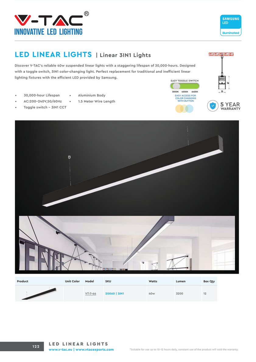 VTAC - V-TAC Samsung Catalogue - Page 1