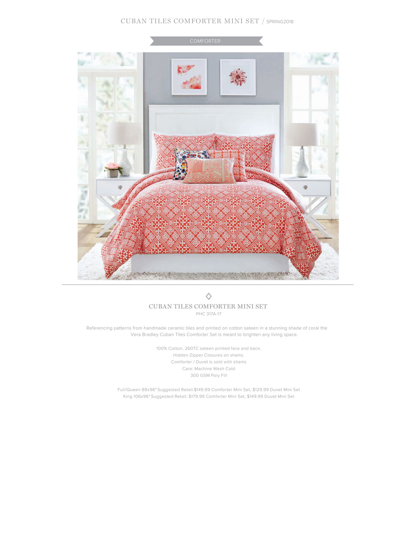 My Publications Vera Bradley Sp18 Bedding Collection Page 2