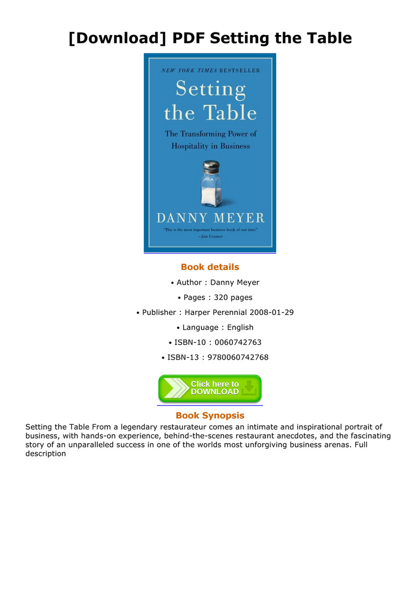 Mira - Download PDF Setting the Table - Page 1 - Created with ... Mira - Download PDF Setting the Table - Page 1 - Created with ...