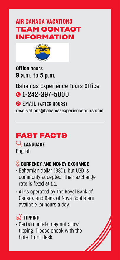 AIR CANADA VACATIONS CONTACT visual data 7