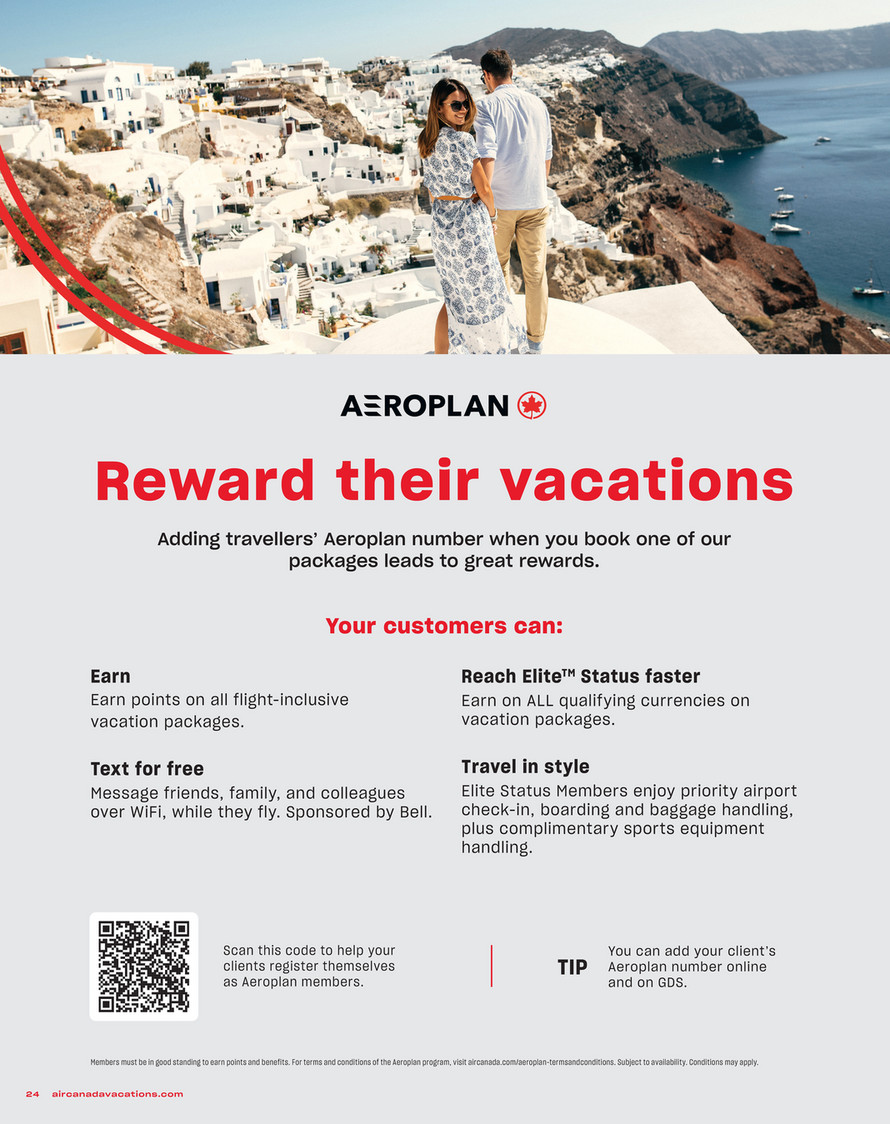 Air canada online vacations baggage