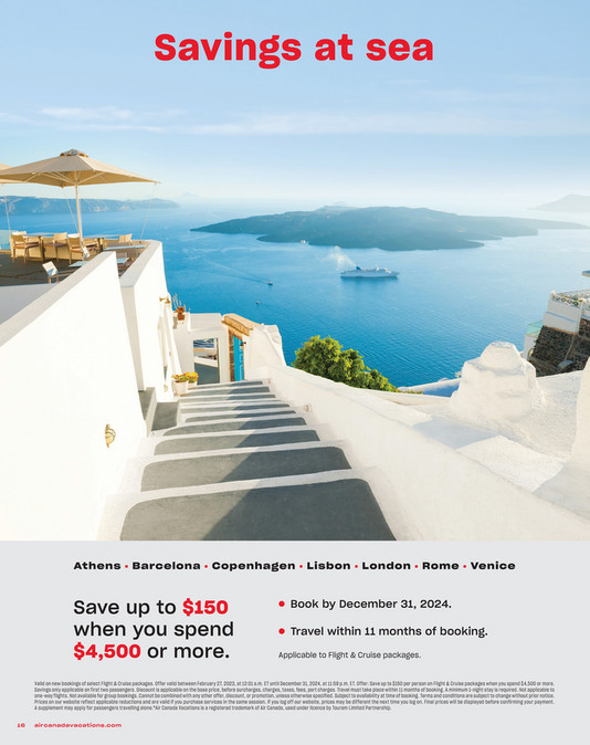 Air canada vacations air canada vacations europe toolkit 2023 24 en